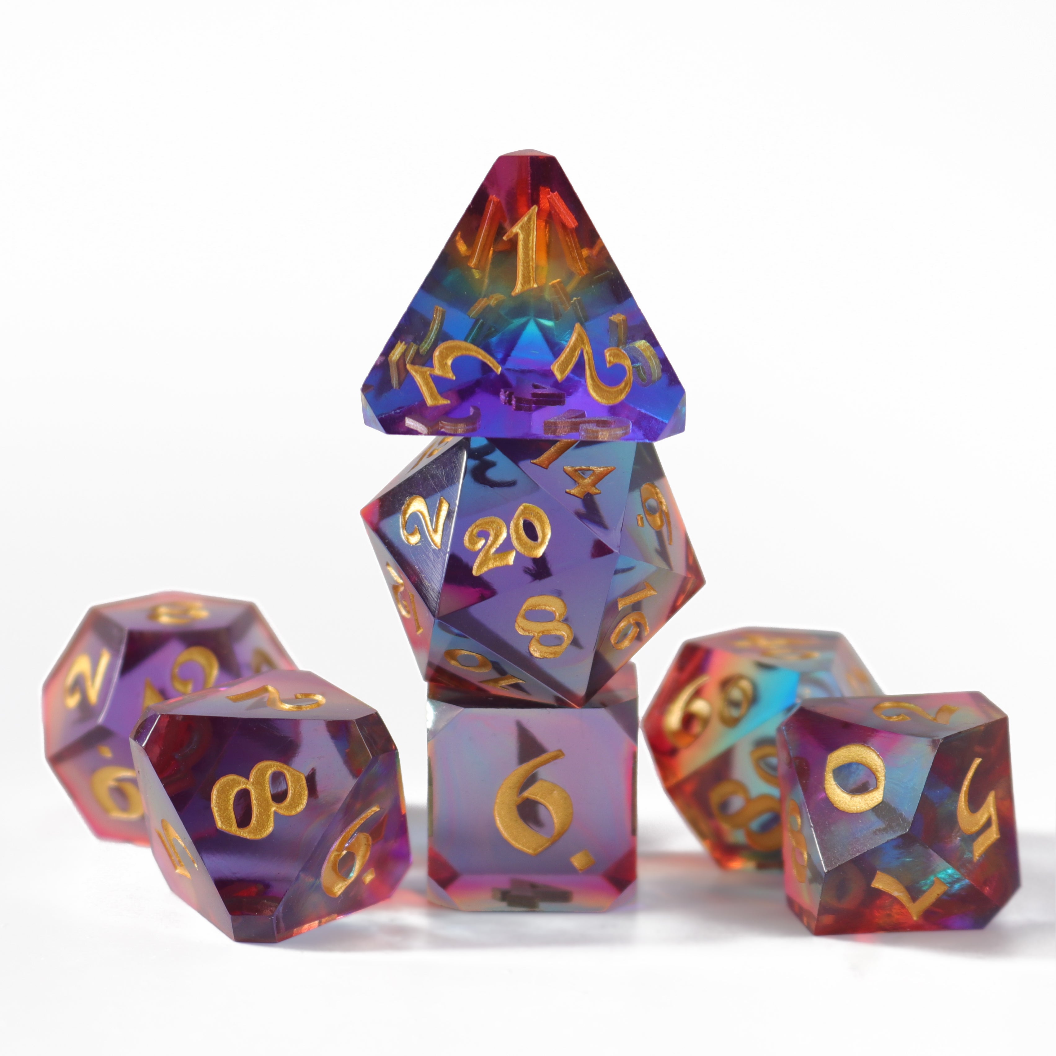 Quantum Mechanics Rainbowシリーズ CD 7枚セット 7pc RPG Set - Lucent Rainbow – Die Hard Dice