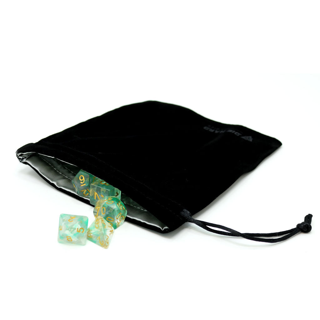 Velvet Dice Bag - Medium Black – Die Hard Dice