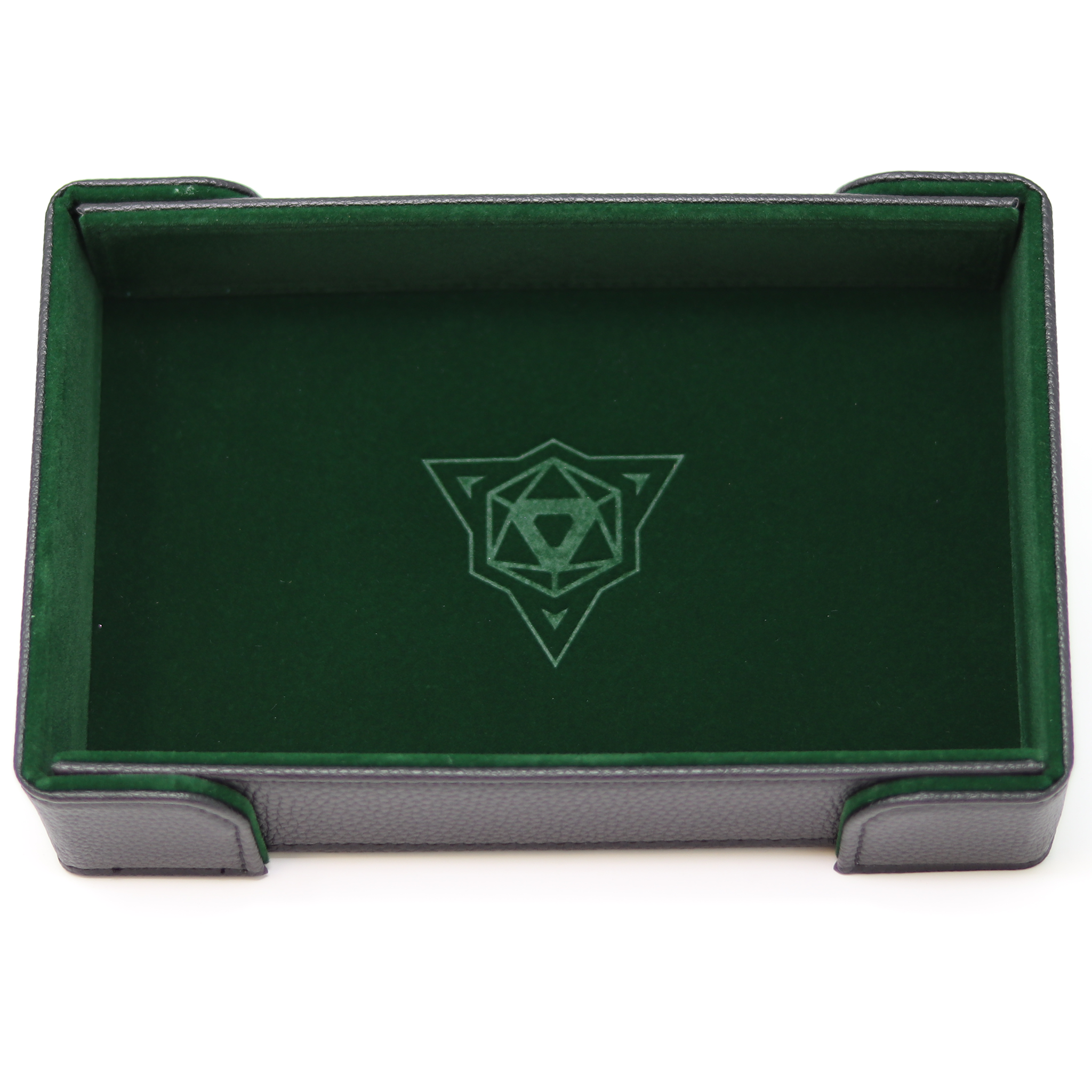 Magnetic Rectangle Tray - Green Velvet – Die Hard Dice