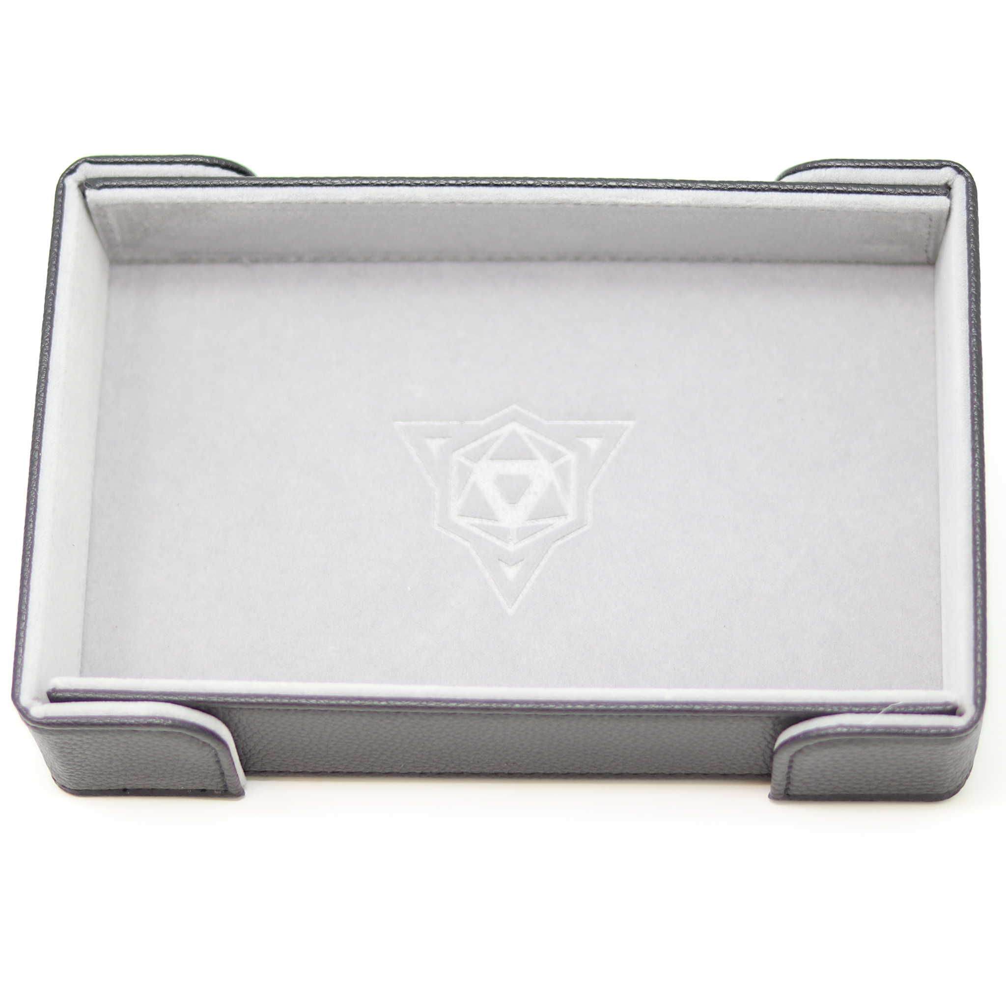 Magnetic Rectangle Tray - Gray Velvet – Die Hard Dice