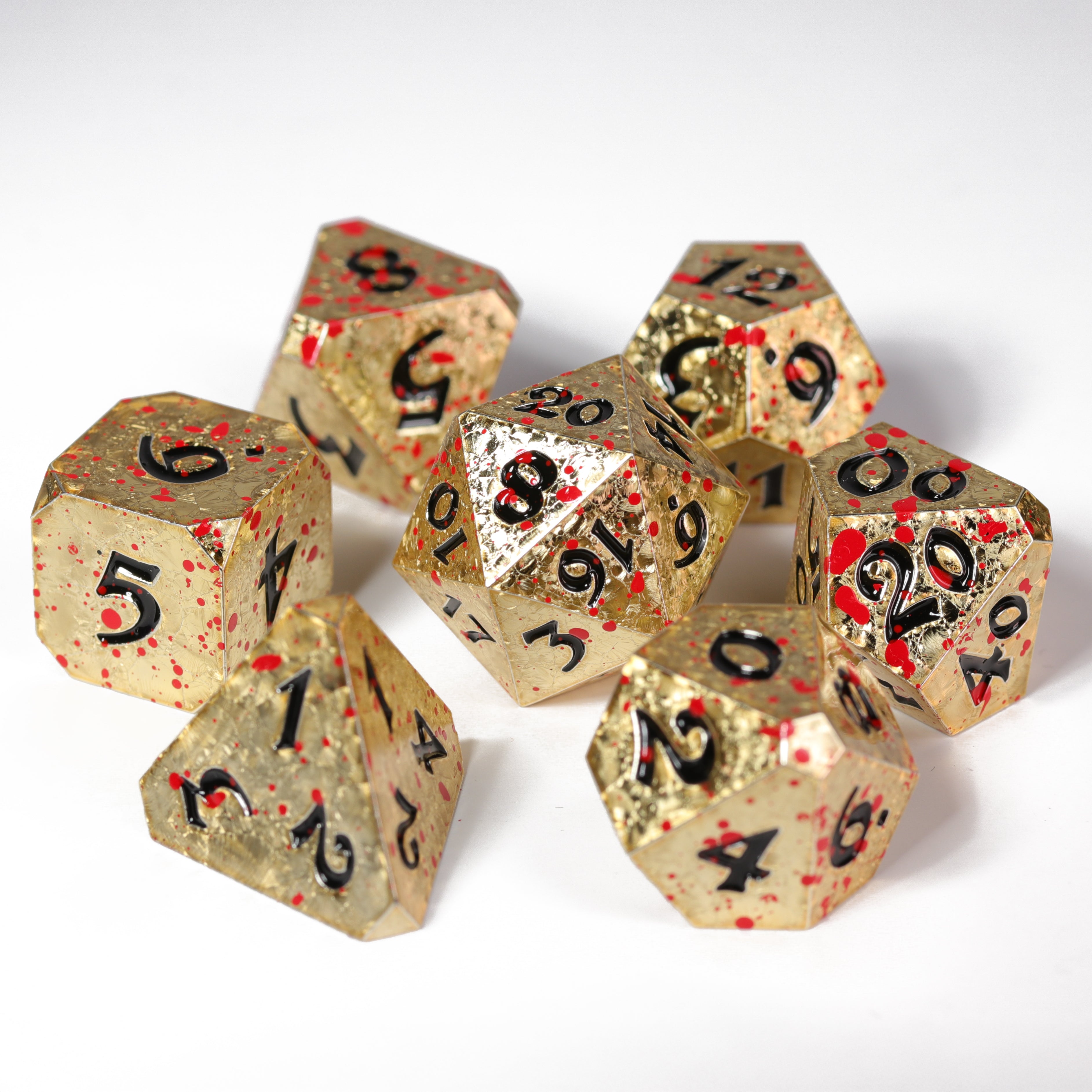 PENTADRÈ　シークレットセット 7pc RPG Set - Bloody Sunshard – Die Hard Dice