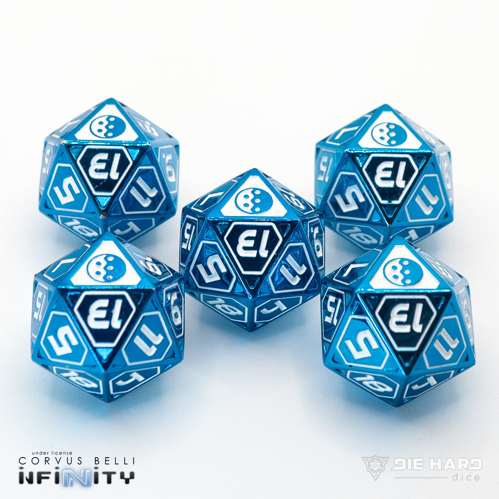 Infinity d20 Set - Panoceania – Die Hard Dice
