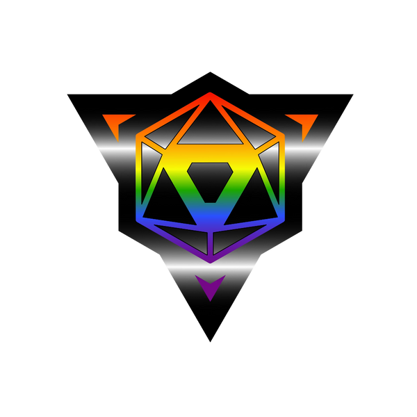 Die Hard Dice Pride Sticker - Ally Version 2