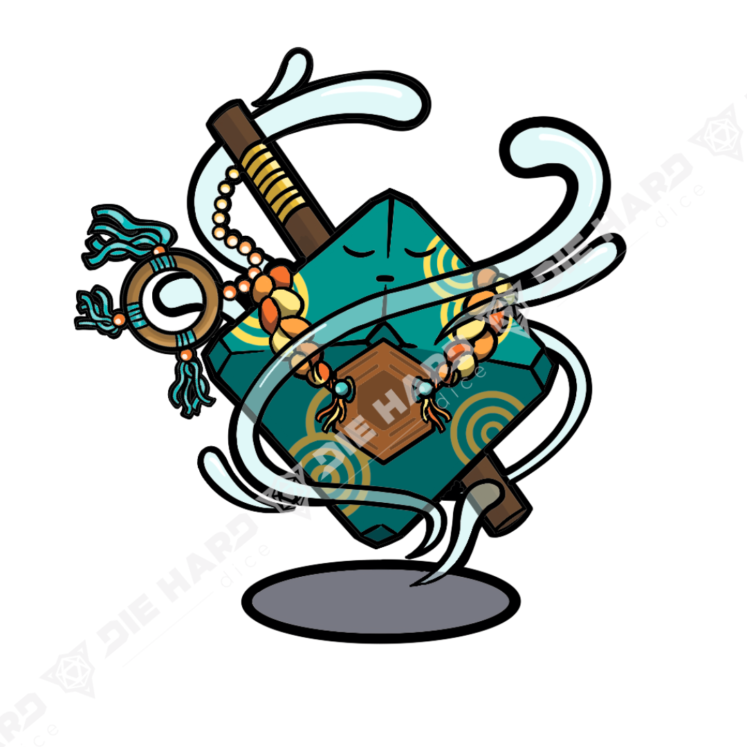 Sticker - Dice Monk