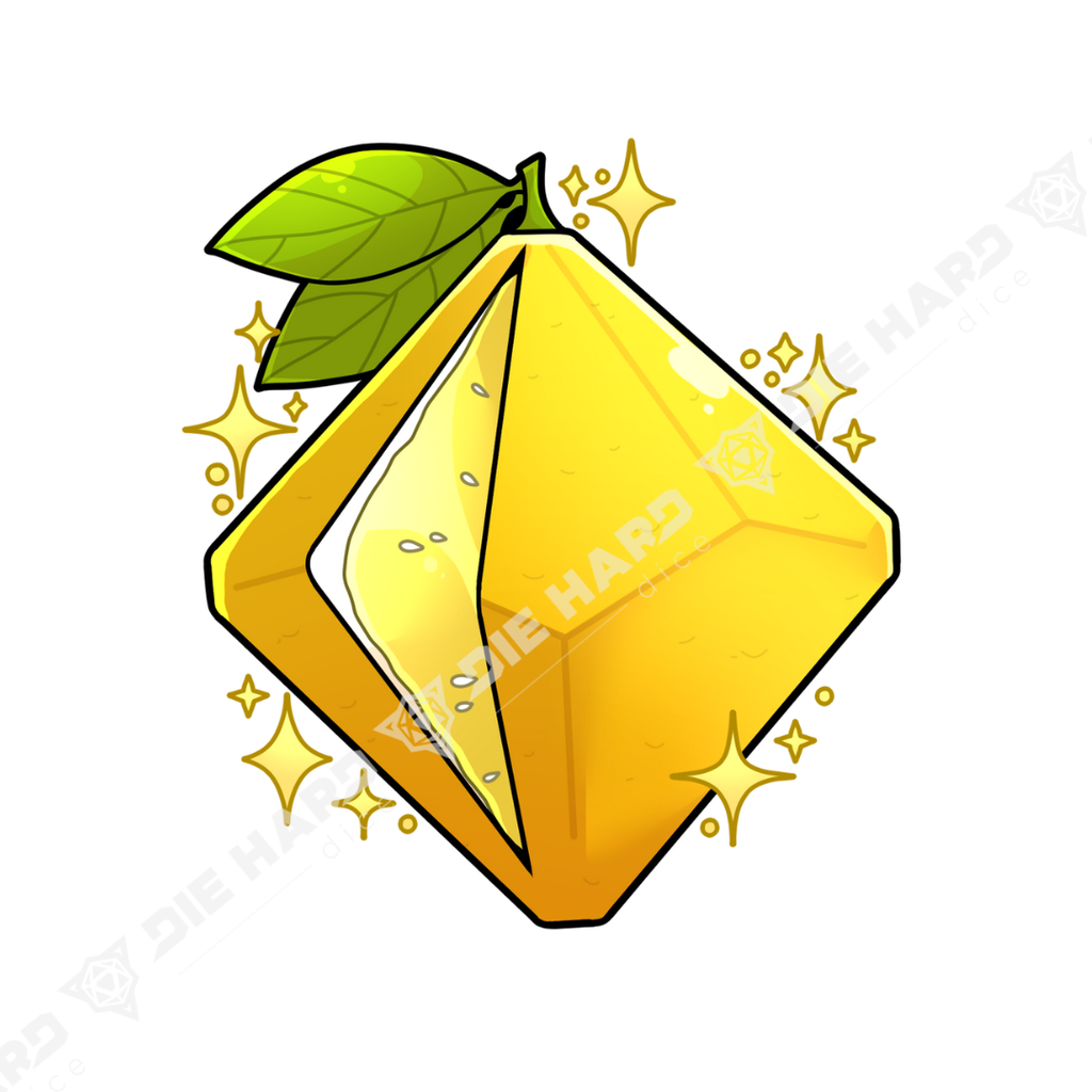 Sticker - Dice Lemon