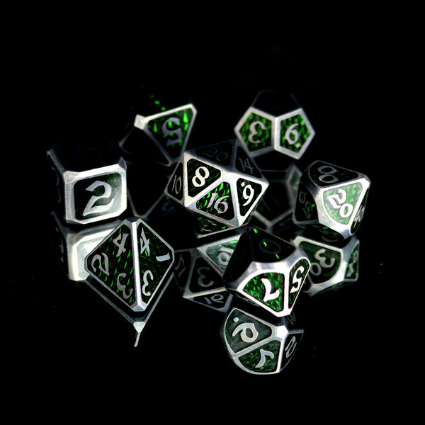 7pc RPG Set - Drakona Ventus Chloros