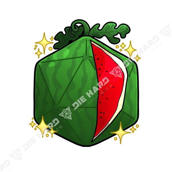 Sticker - Dice Watermelon