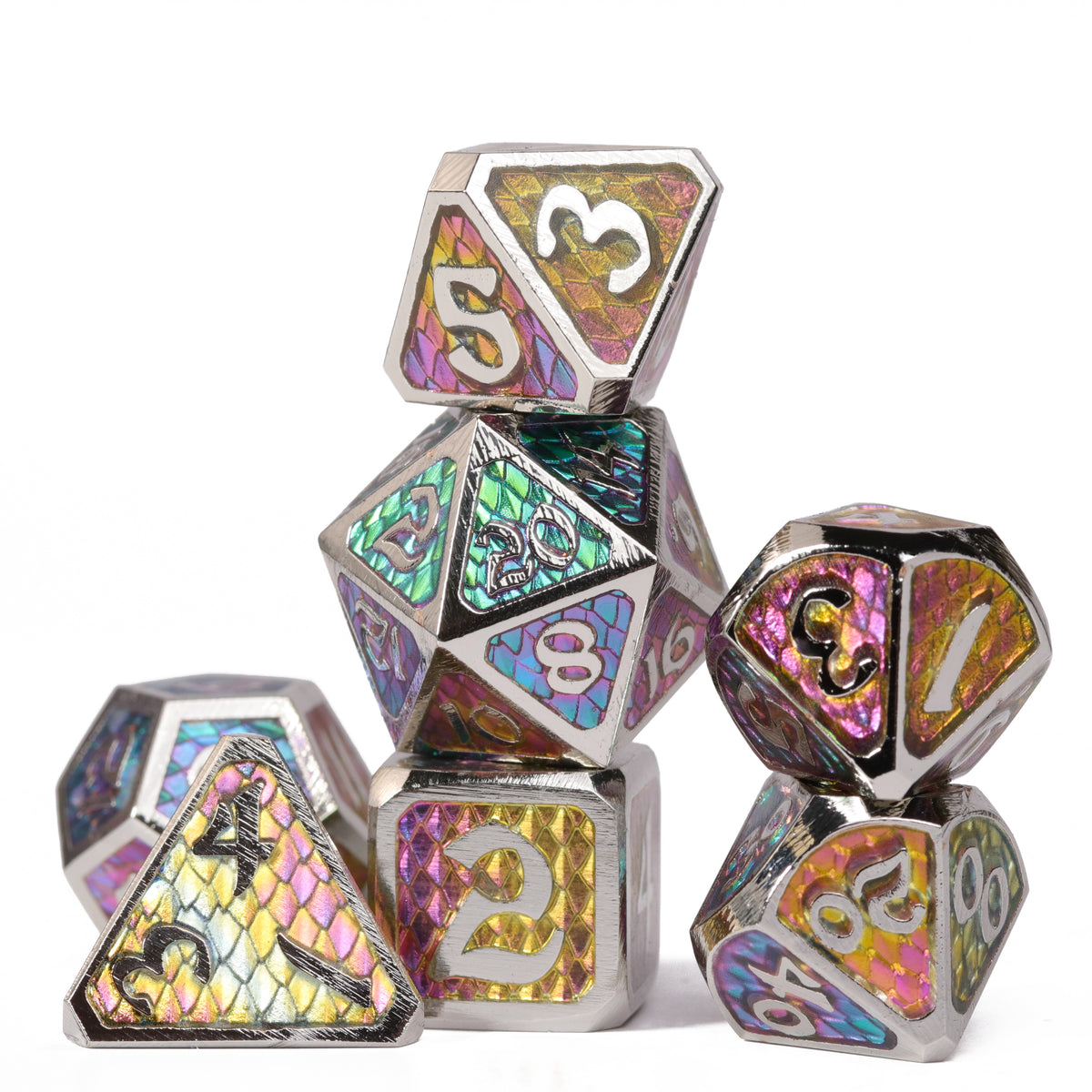 7-teiliges RPG-Set – Drakona Khaos Aether