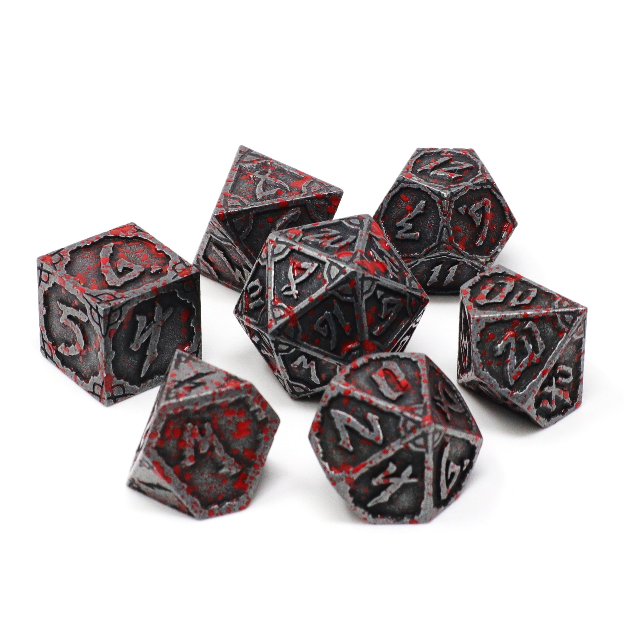 7pc RPG Set - Bloodbane Hexbreaker – Die Hard Dice