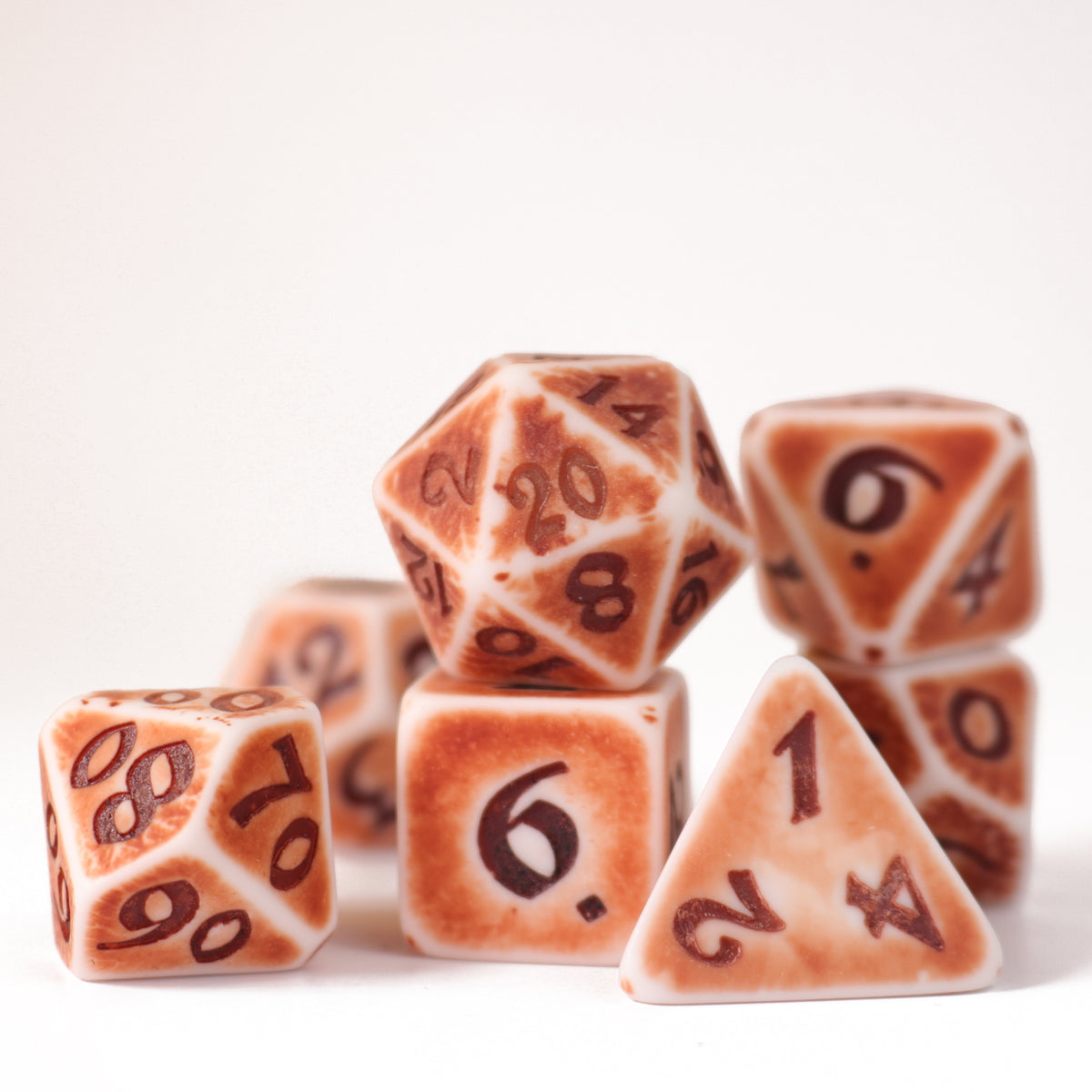 7pc RPG Set - Bone Ruin