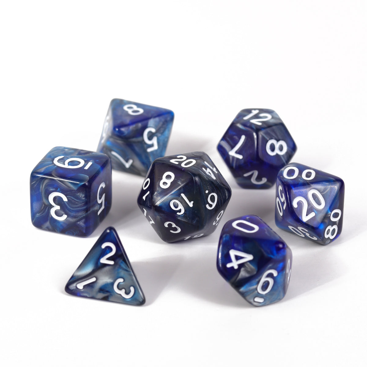 7-teiliges RPG-Set – Kaltes Eisen 