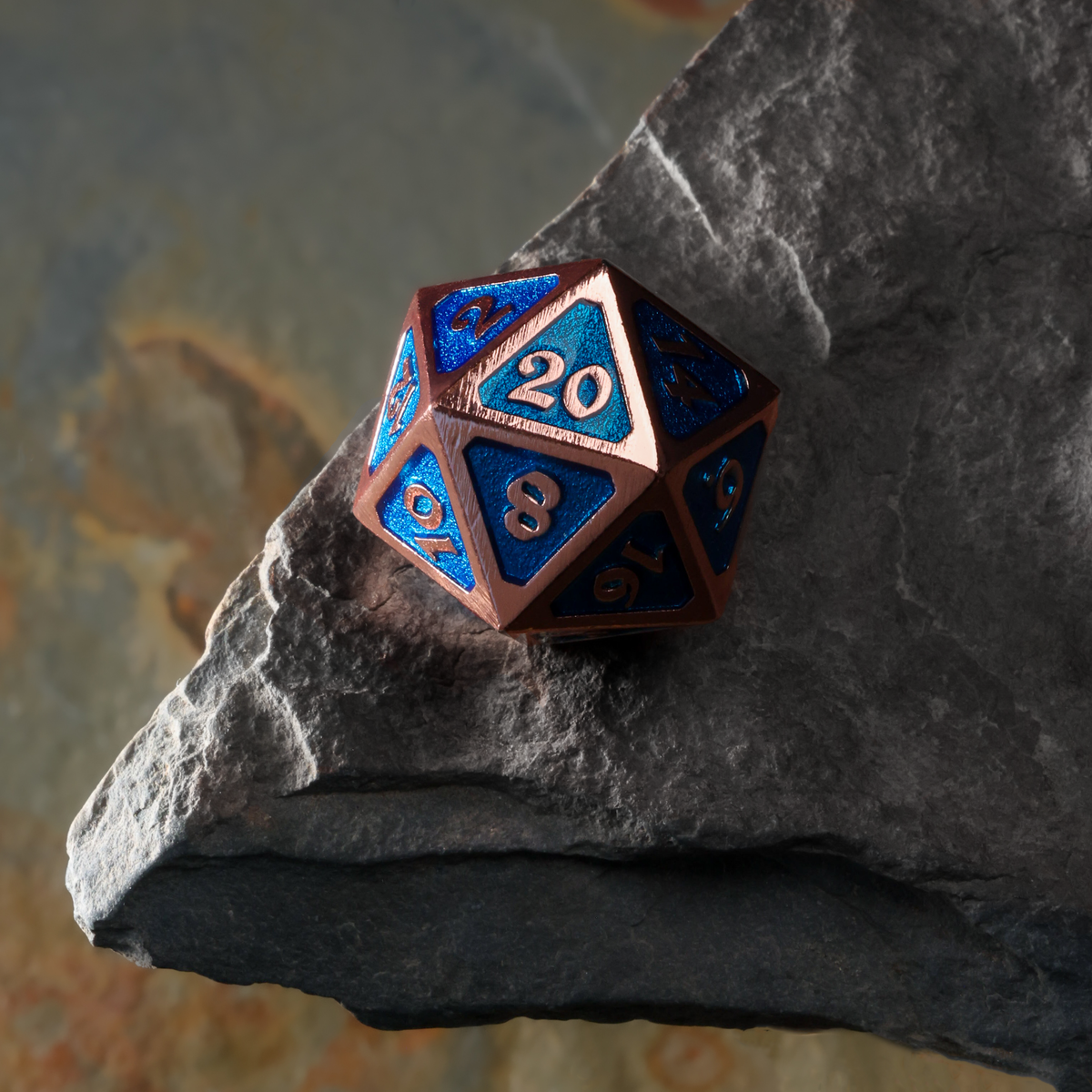 7-teiliges RPG-Set – Mythica Kupfer Aquamarin