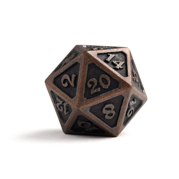 Dire d20 – Mythica Dark Copper