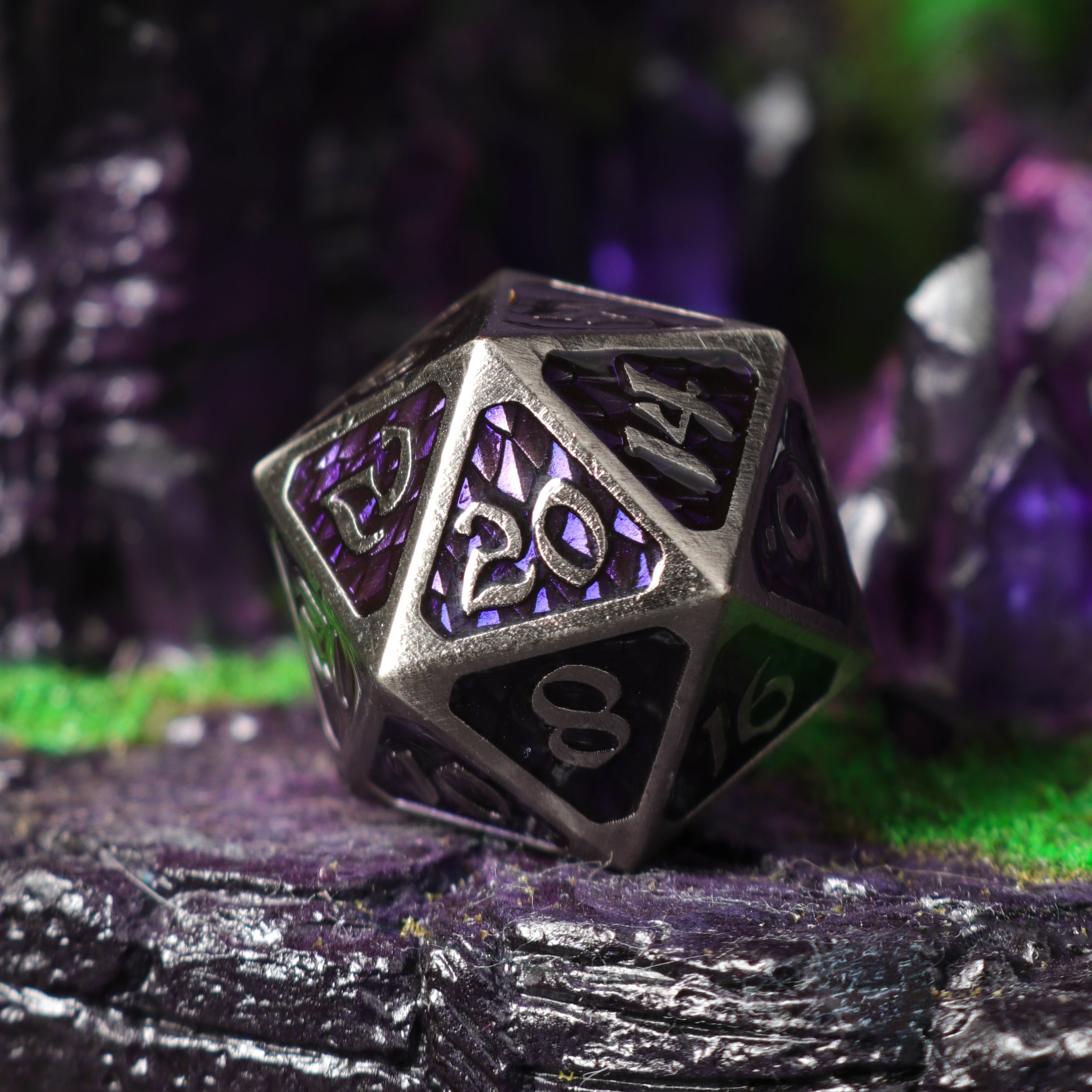 7pc RPG Set - Drakona Gemtooth - Edohain – Die Hard Dice