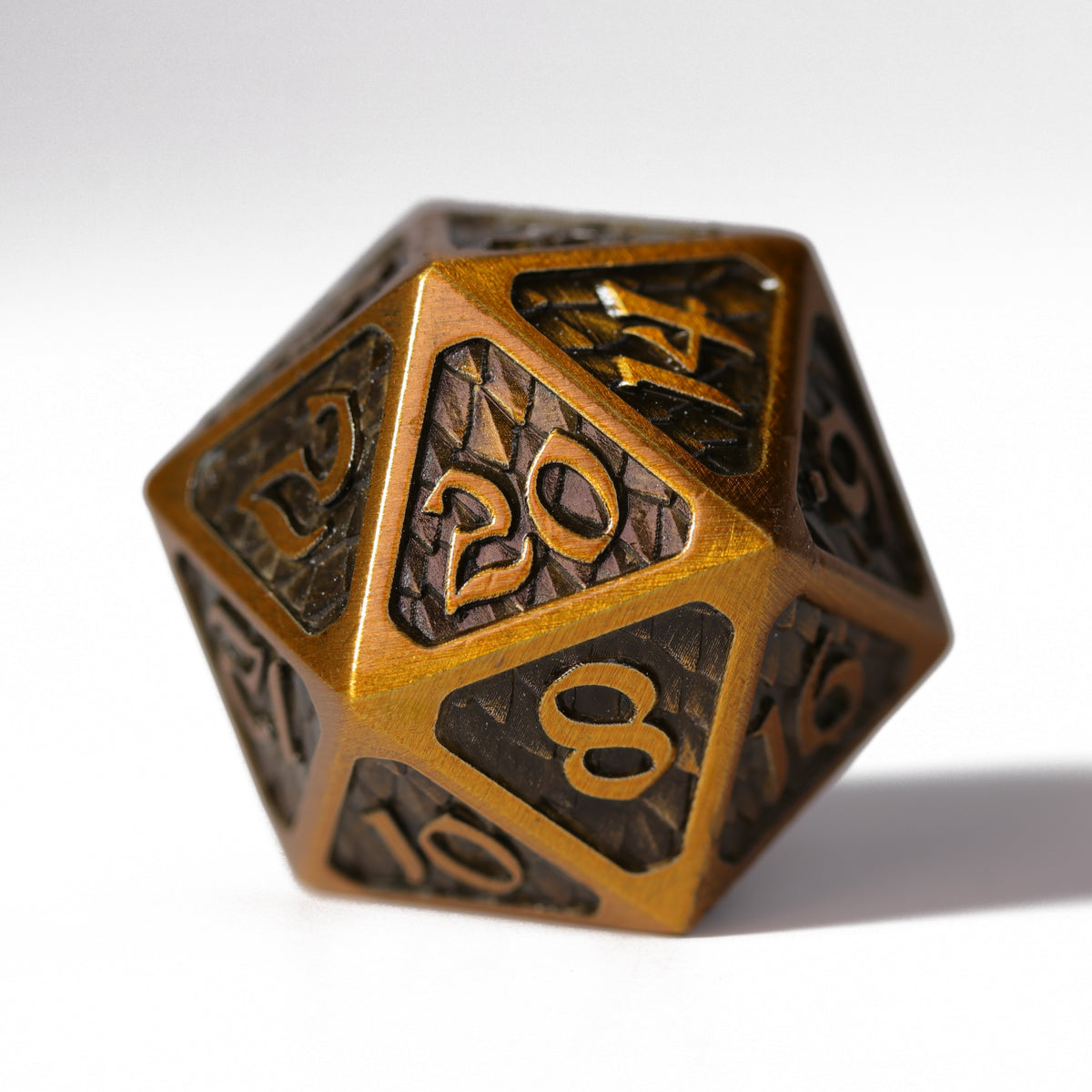 7-teiliges RPG-Set – Drakona Eldric Electrum