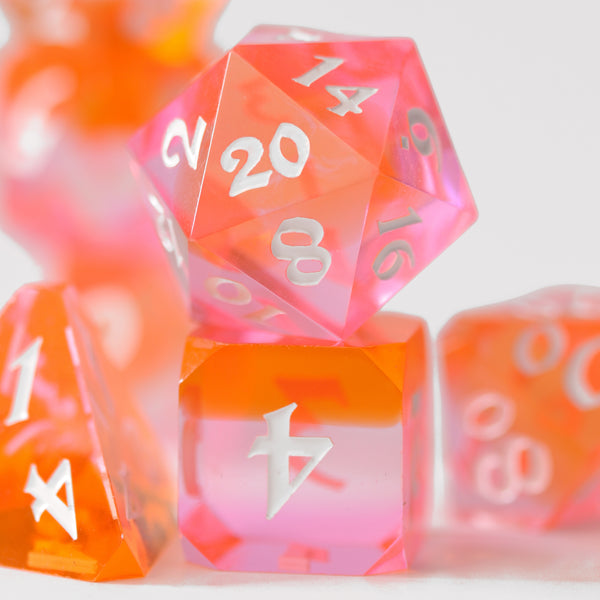 7pc RPG Set - Ember Glow