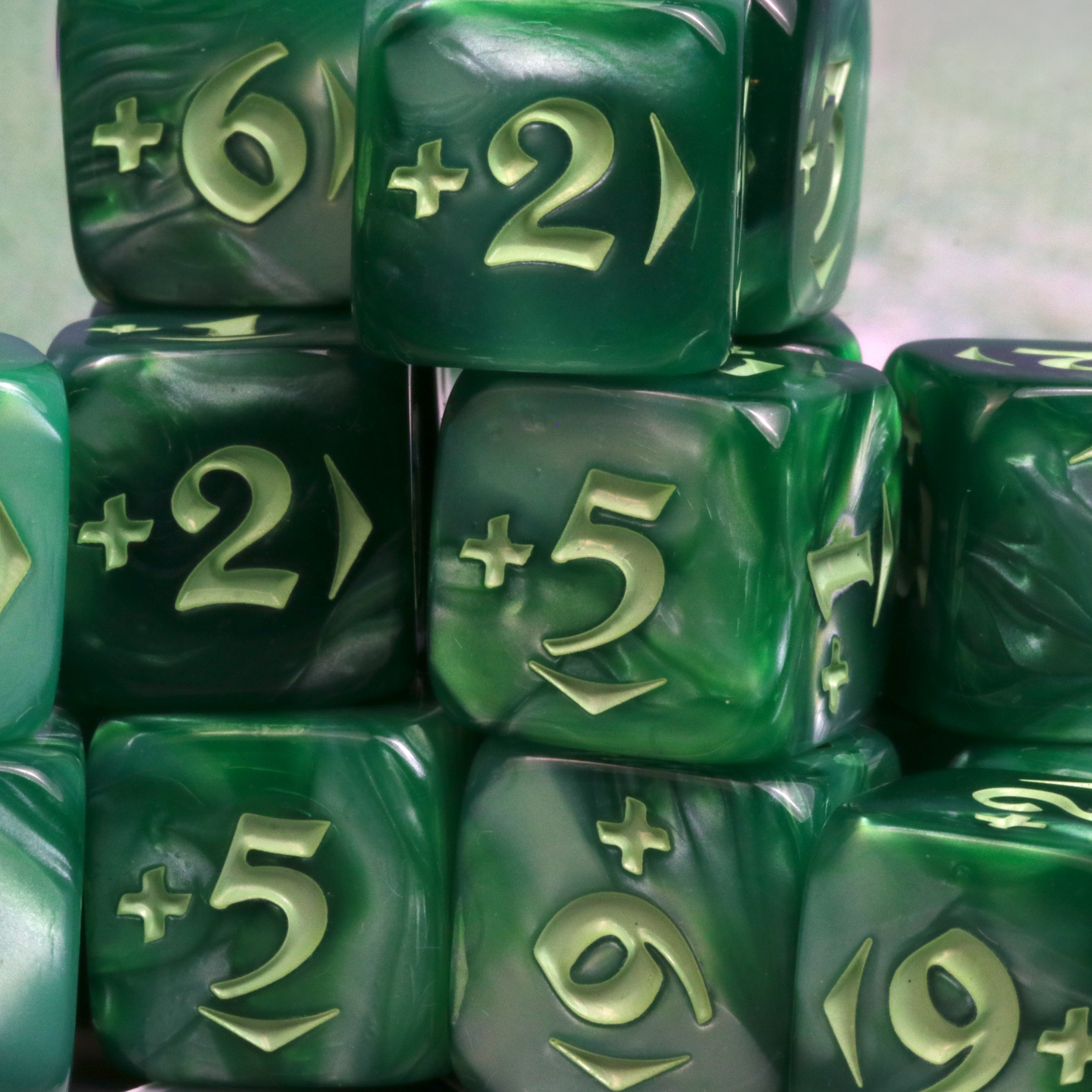 MtG Spindown Counters - Variety Pack - Green – Die Hard Dice