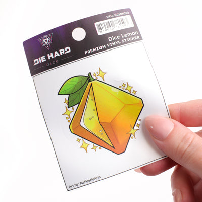 Sticker - Dice Lemon