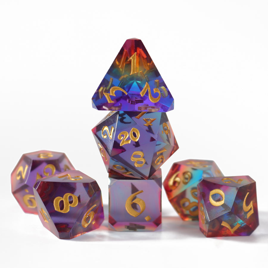 7pc PRG Set - Lucent Rainbow