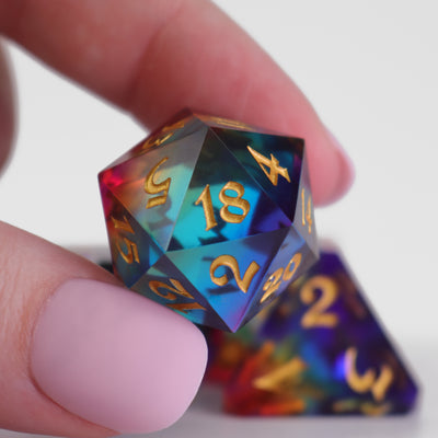 7pc RPG Set - Lucent Rainbow