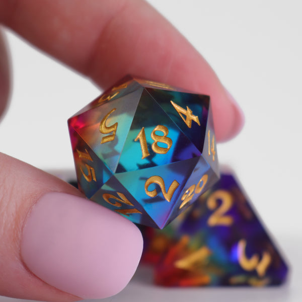 7pc RPG Set - Lucent Rainbow