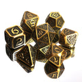 7pc RPG Set - Drakona Eldric Electrum
