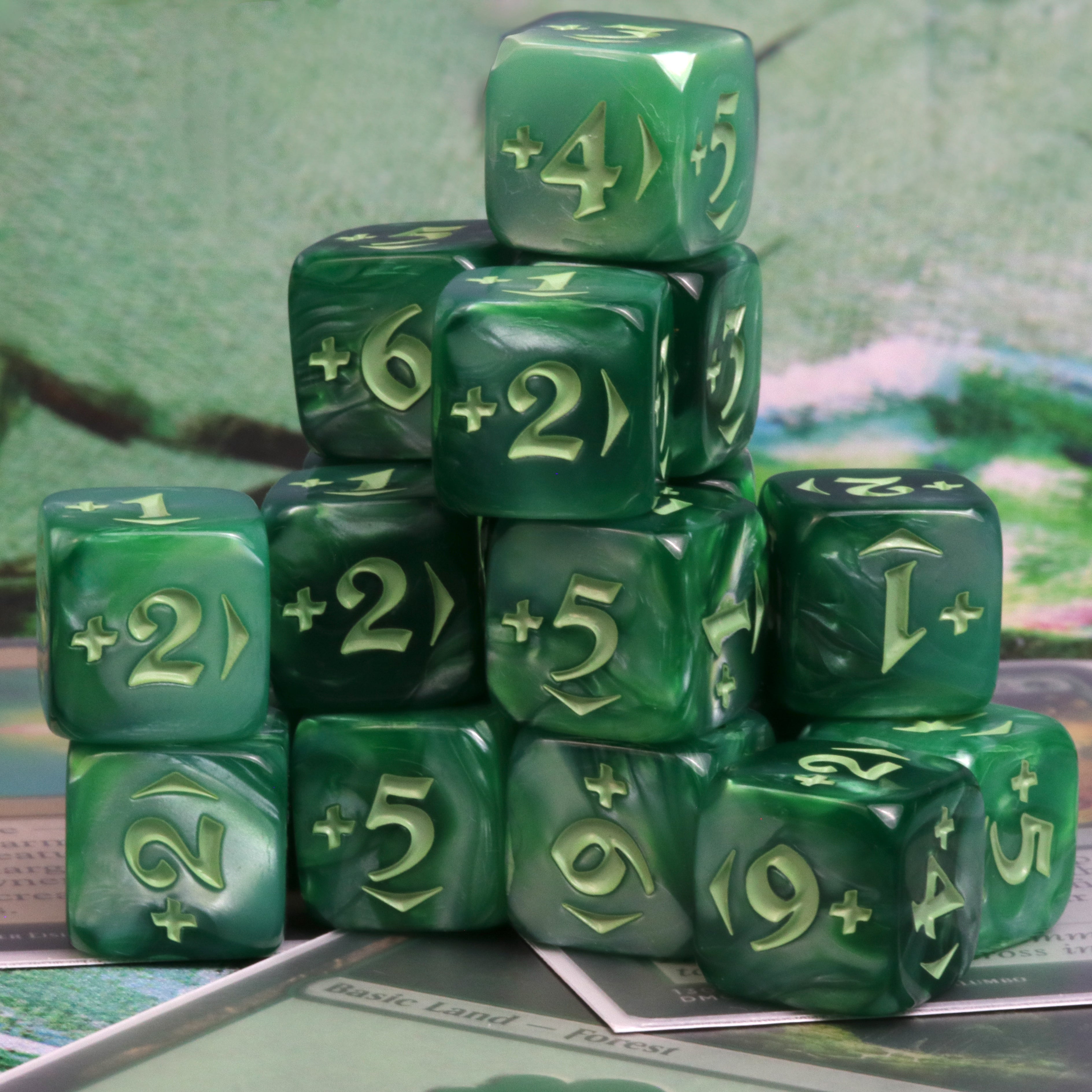 MtG Spindown Counters - Variety Pack - Green – Die Hard Dice