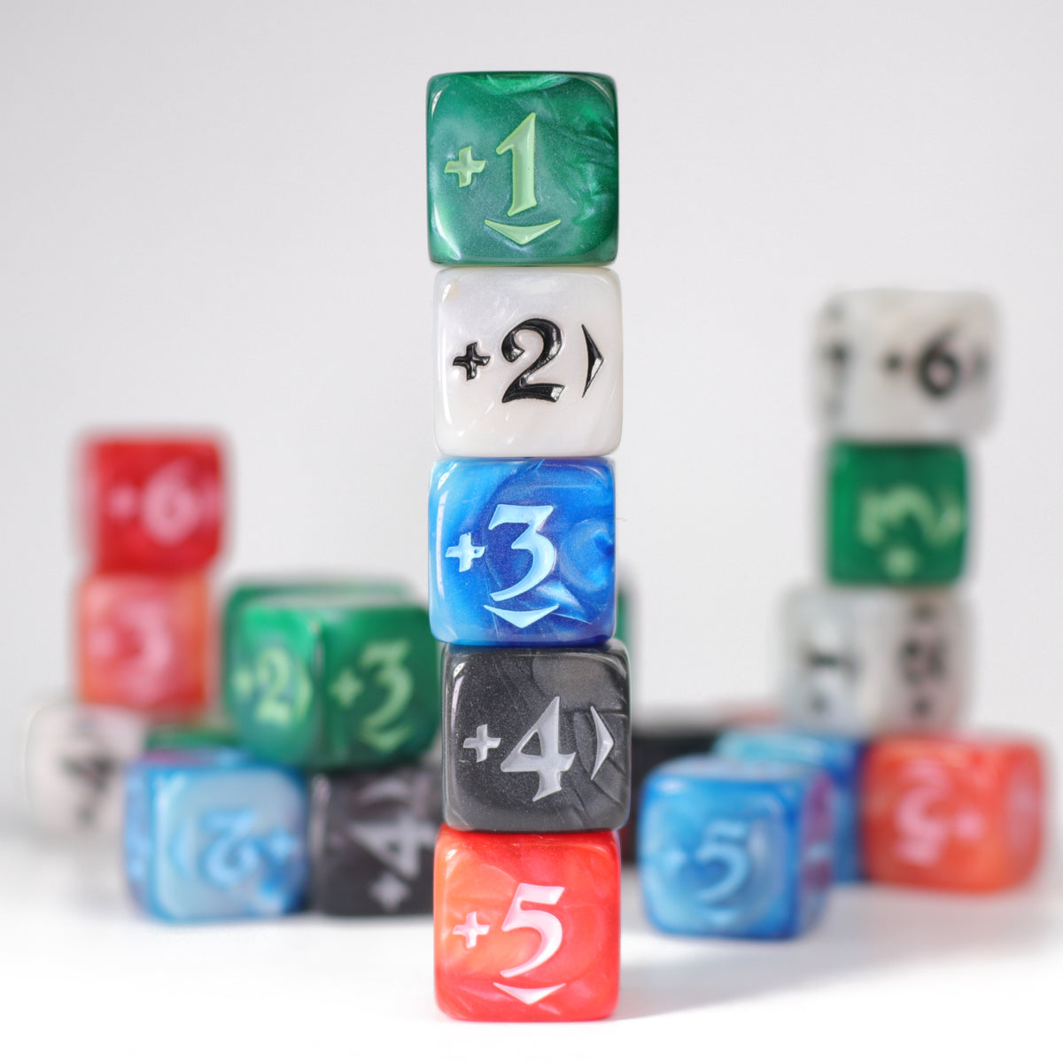 MtG Spindown Counters - Positive Multicolor Pack