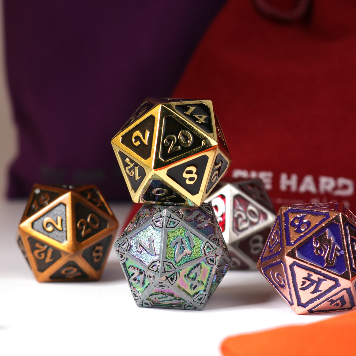 Dire 5d20 Bundle - 5x Mystery Dire d20s