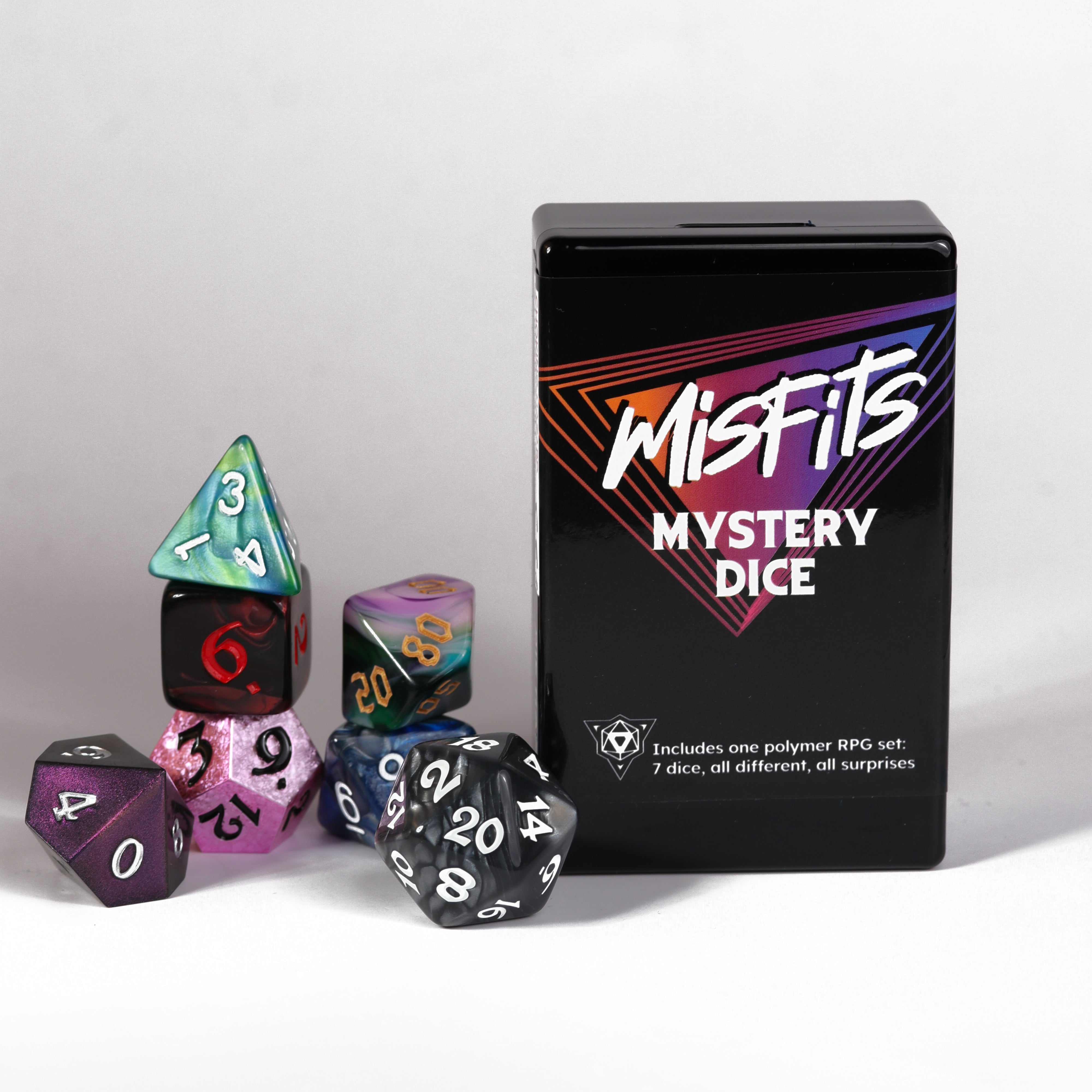 7pc RPG Set - Misfits Mystery Dice – Die Hard Dice