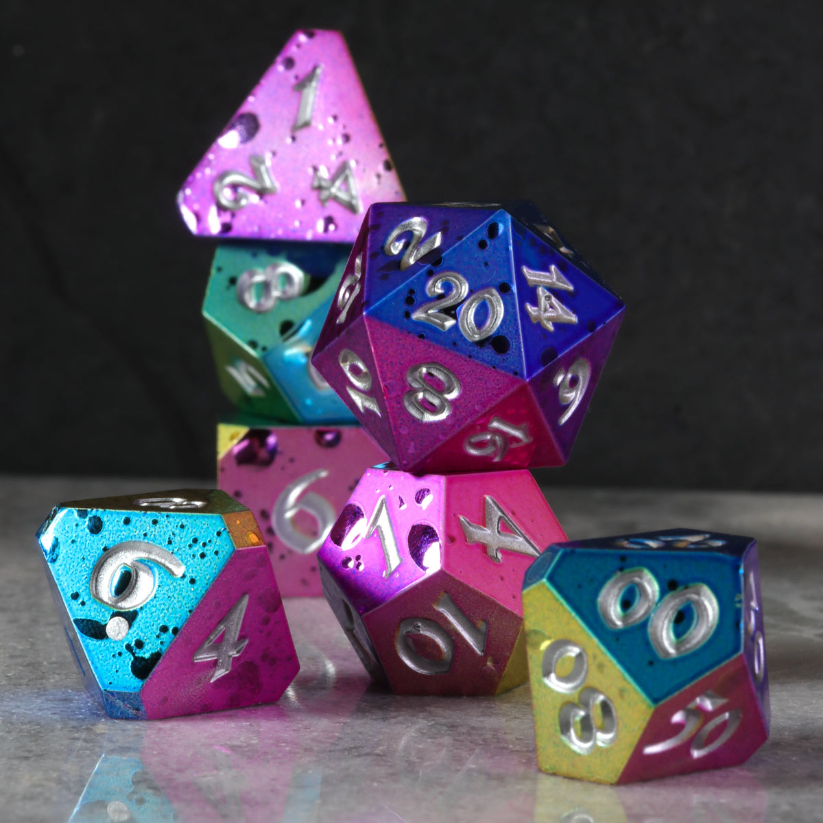7pc RPG Set - Cosmic Rainbow
