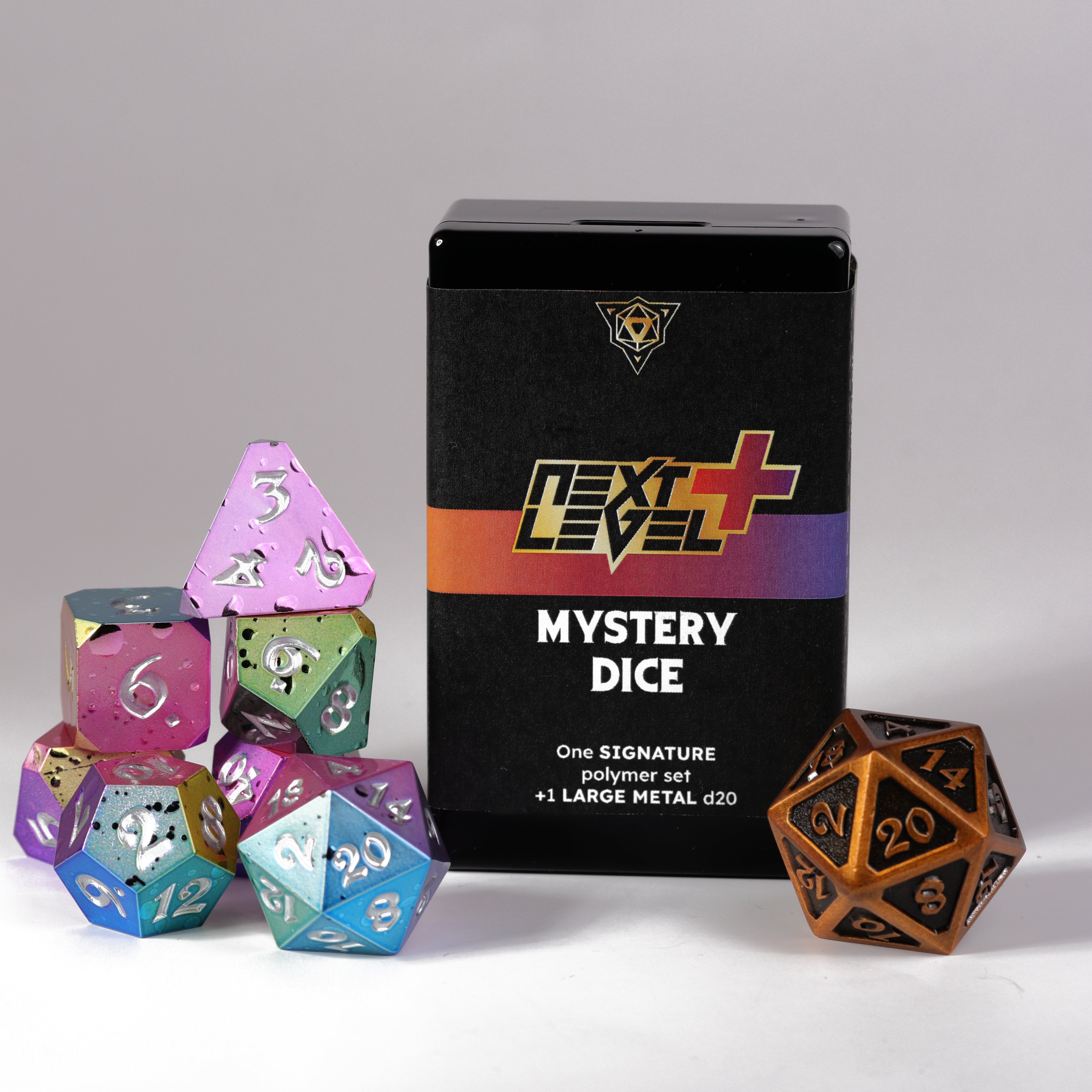 8pc RPG Set - Next Level Plus Mystery Dice – Die Hard Dice