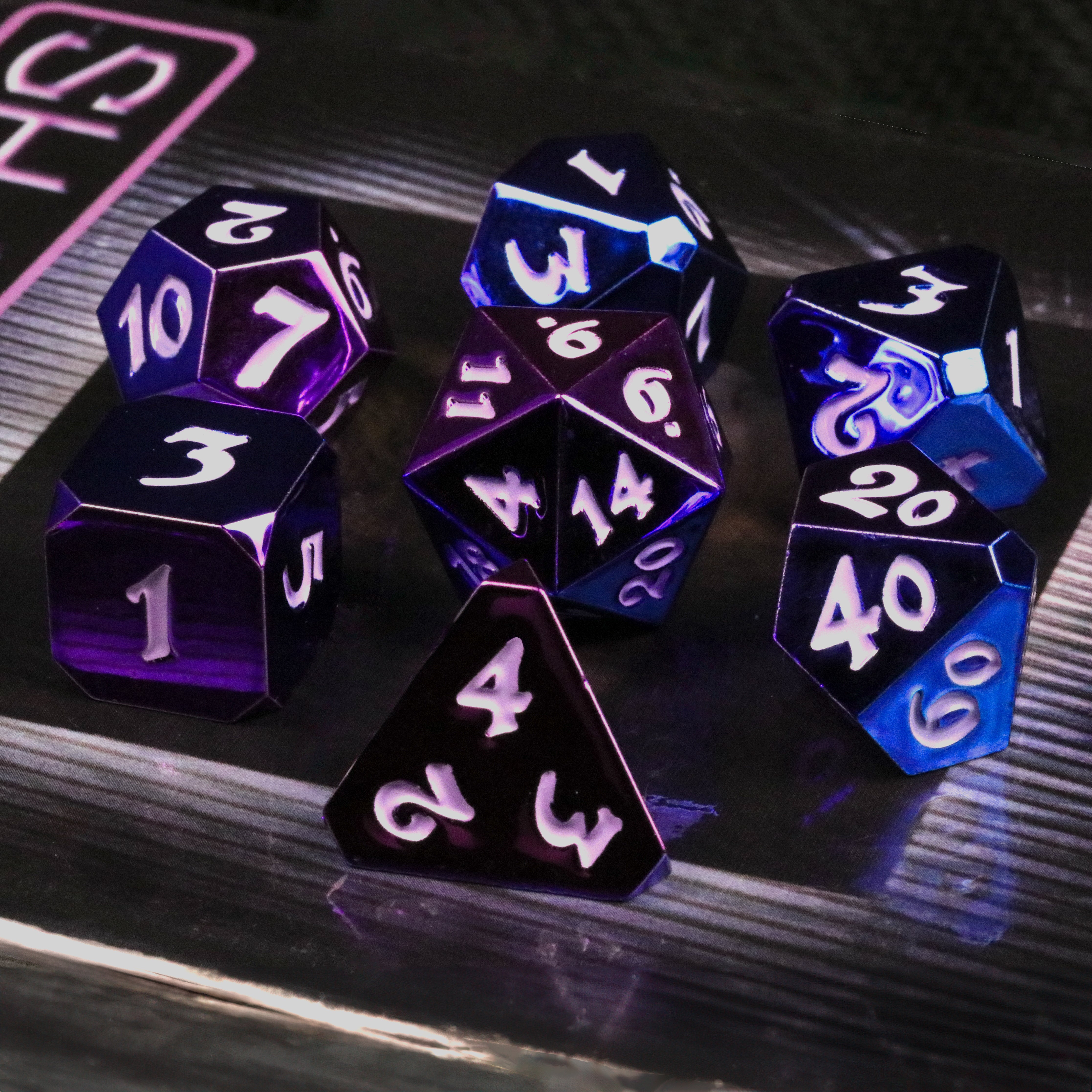 7pc RPG Set - Eldritch Sentinel – Die Hard Dice