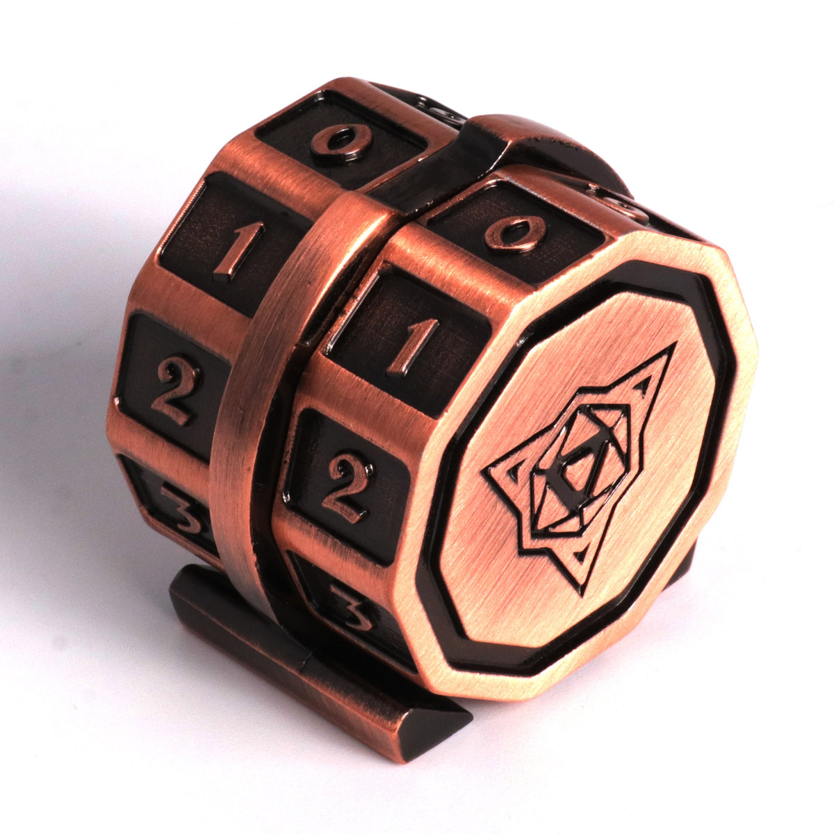 Die Counter LifeLink Counter - Battleworn Copper – Die Hard Dice
