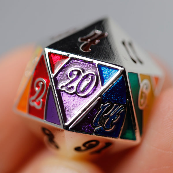 Horizon Dire d20 - Rainbow Pride