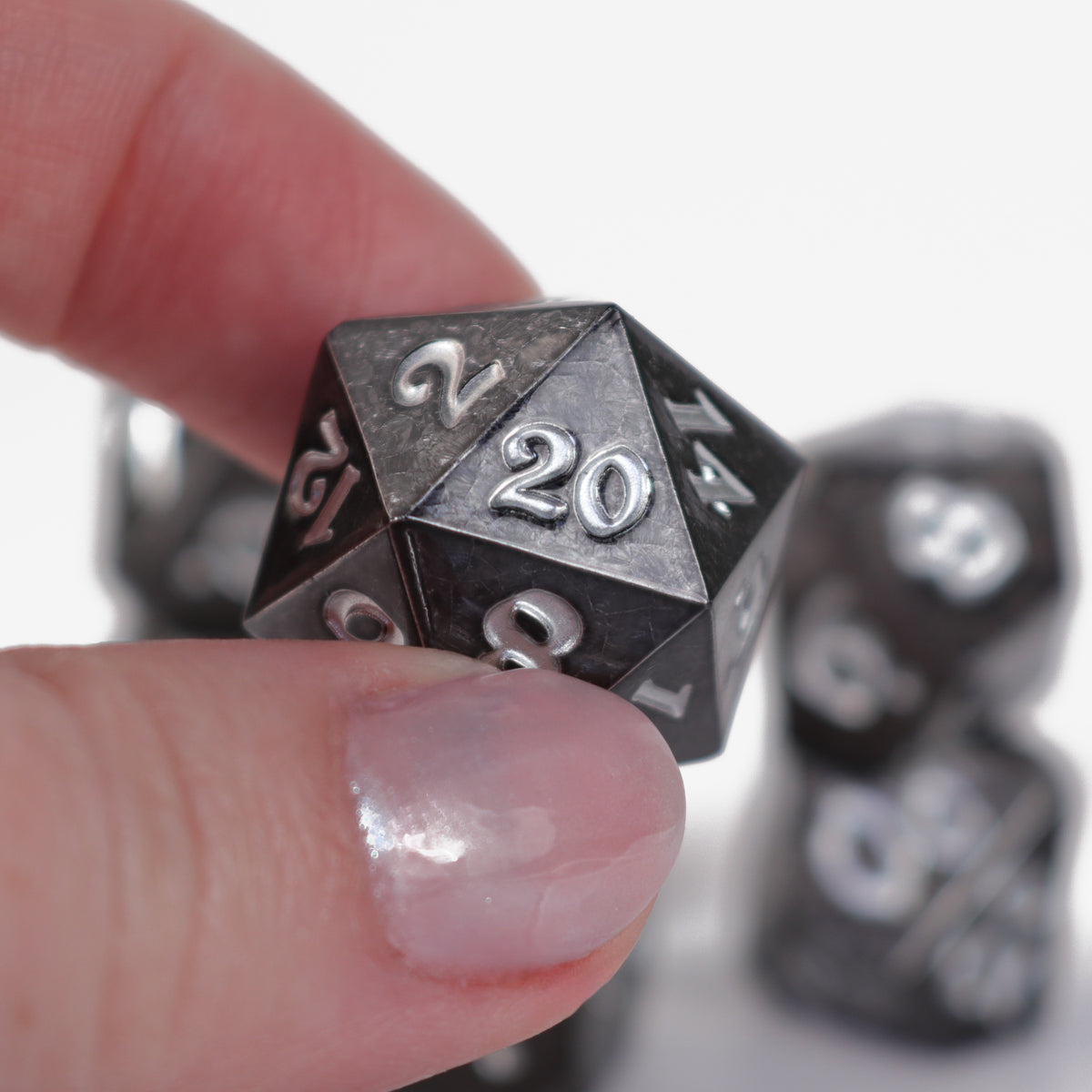 7pc RPG Set - Shadowlance with Silver