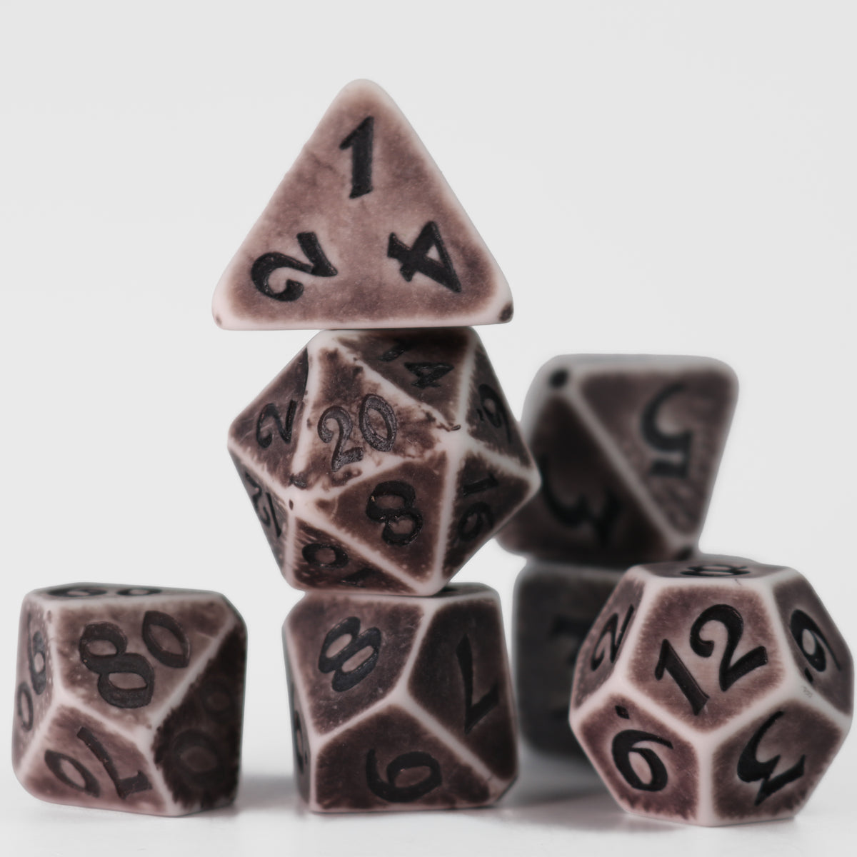 7pc RPG Set - Stone Ruin