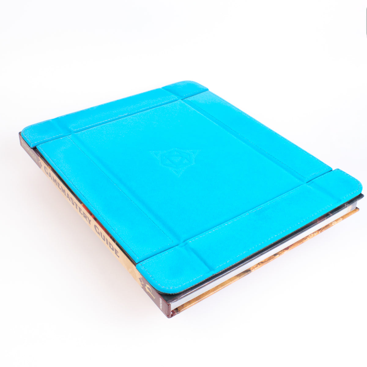 Magnetisches rechteckiges Tablett – blaugrüner Samt