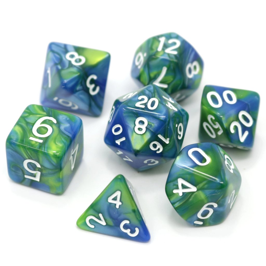Dadi D&D D4 D6 D8 D10 D12 D20 D% Dadi DND Set 7 pezzi Dadi D&D D4 D6 D8 D10 D12 D20 D% Dadi DND Set 7 pezzi