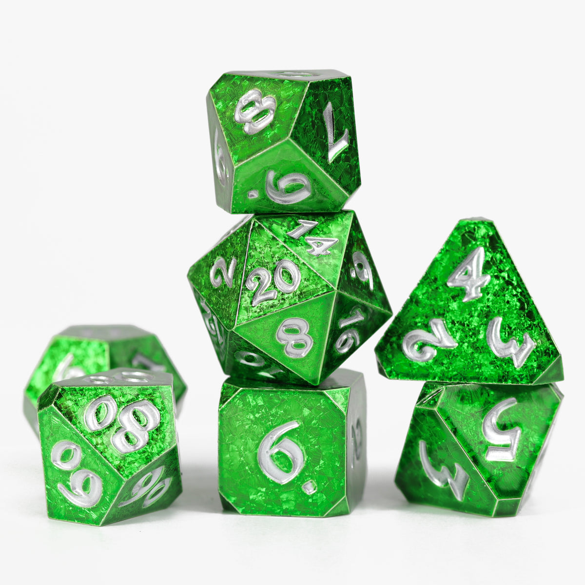 7pc RPG Set - Thornsinger with Silver
