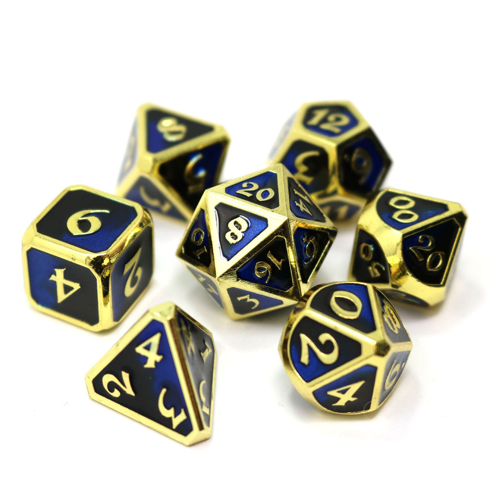 7 Piece RPG Set - Mythica Dark Arts Undertow by Die Hard Dice