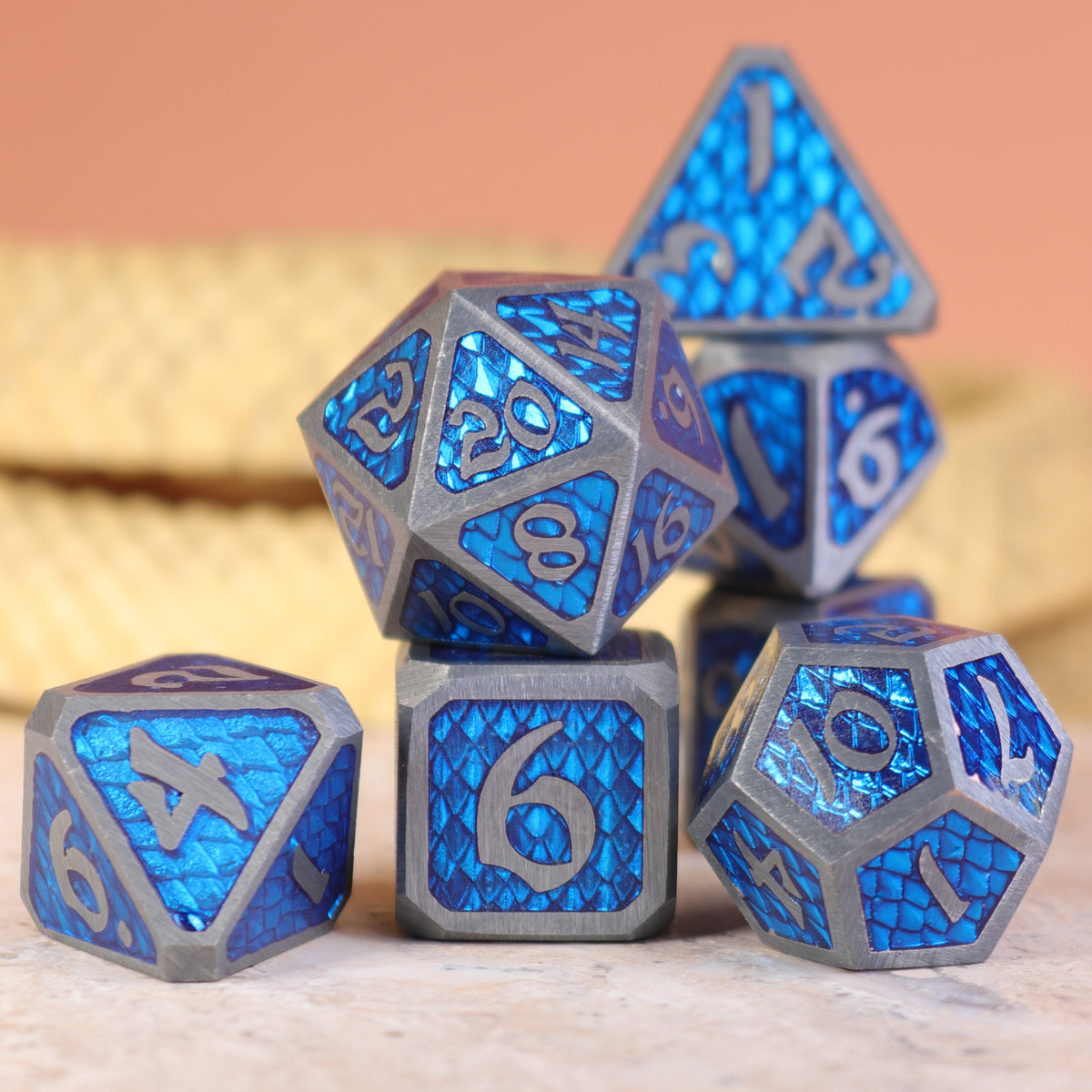 7pc RPG Set - Drakona Voltaic Fury