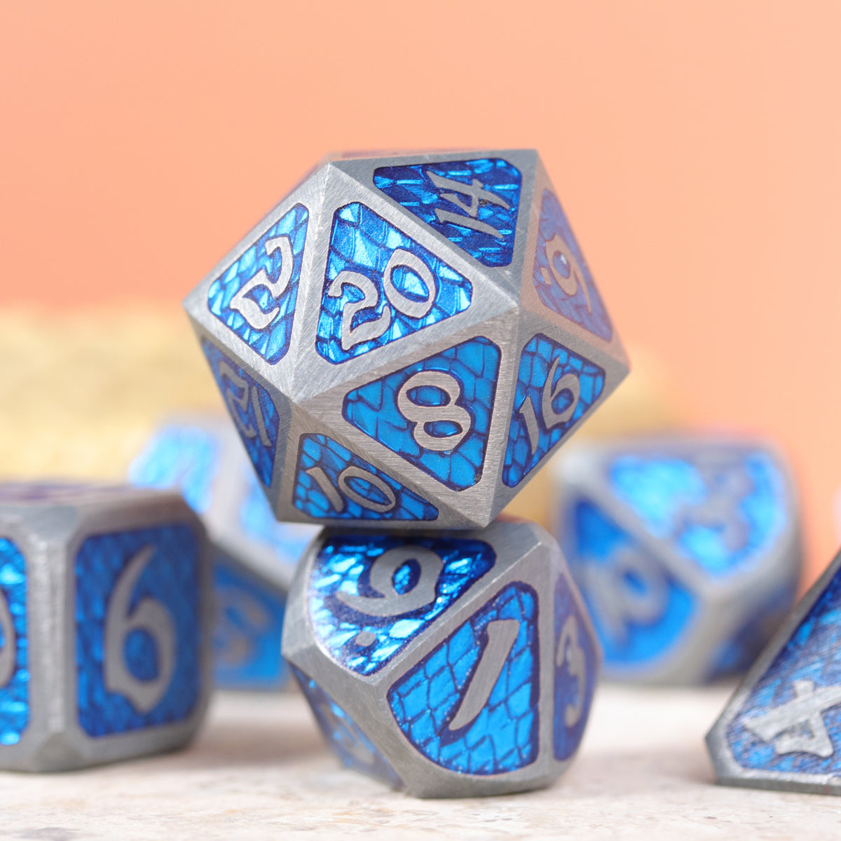 7pc RPG Set - Drakona Voltaic Fury