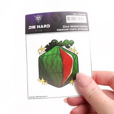 Sticker - Dice Watermelon