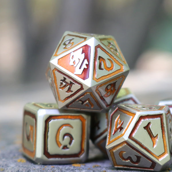 7pc RPG Set - Sylvan Sanctuary - Wolf - Warrior