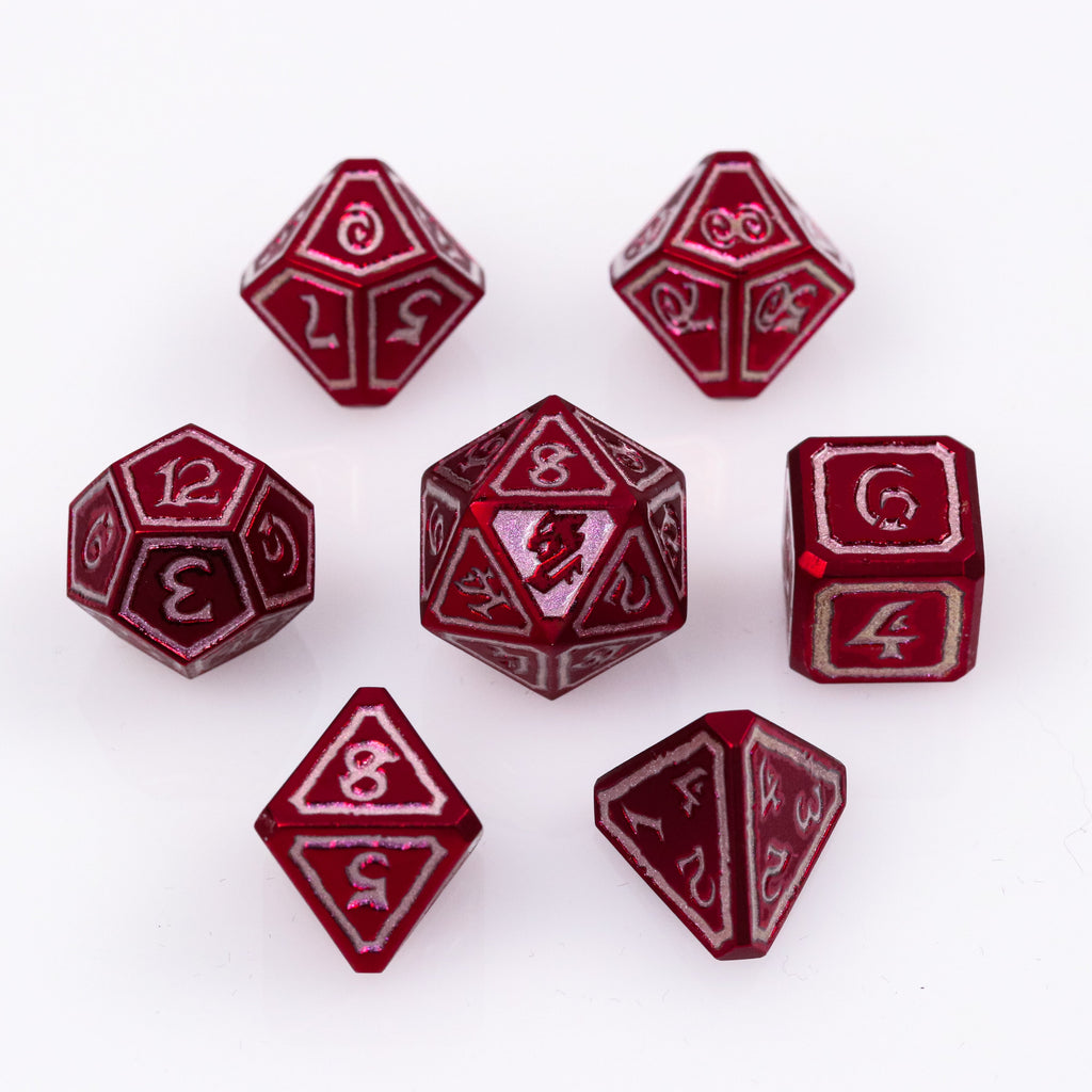 7-teiliges RPG-Set – Magiergilde – Evokation 