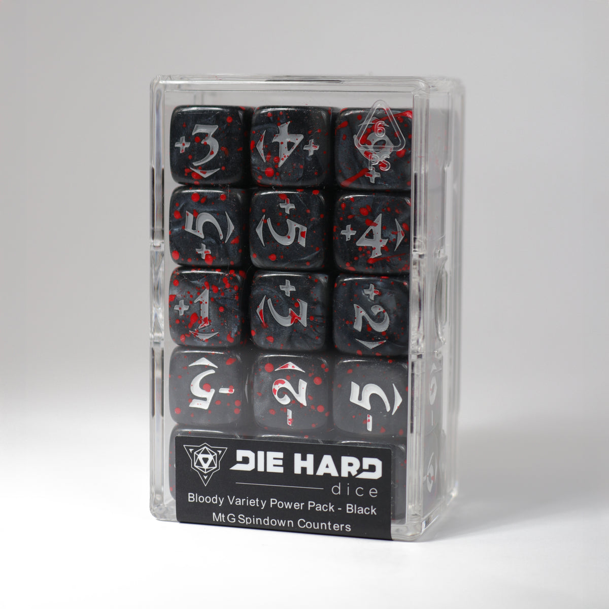 MtG Spindown Counters - Bloody Variety Power Pack - Black