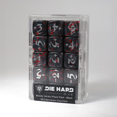 MtG Spindown Counters - Bloody Variety Power Pack - Black