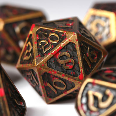 7pc RPG Set - Bloodscale Electrum