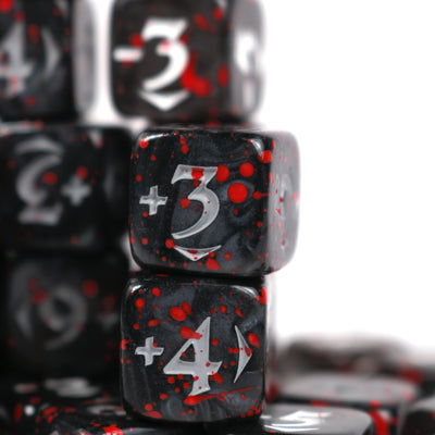 MtG Spindown Counters - Bloody Variety Power Pack - Black